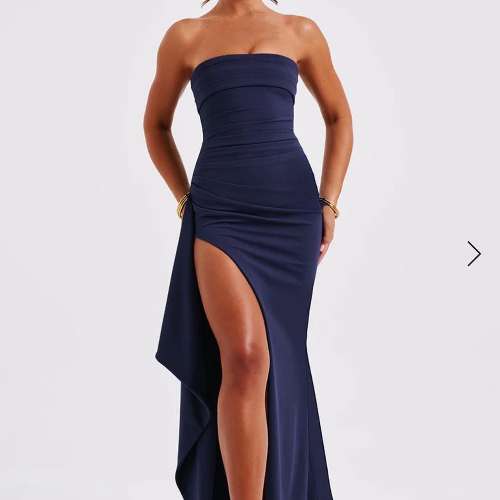 Zafira Maxi Dress - Navy
